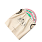 Red Stripe + Green Floral, Set of Four