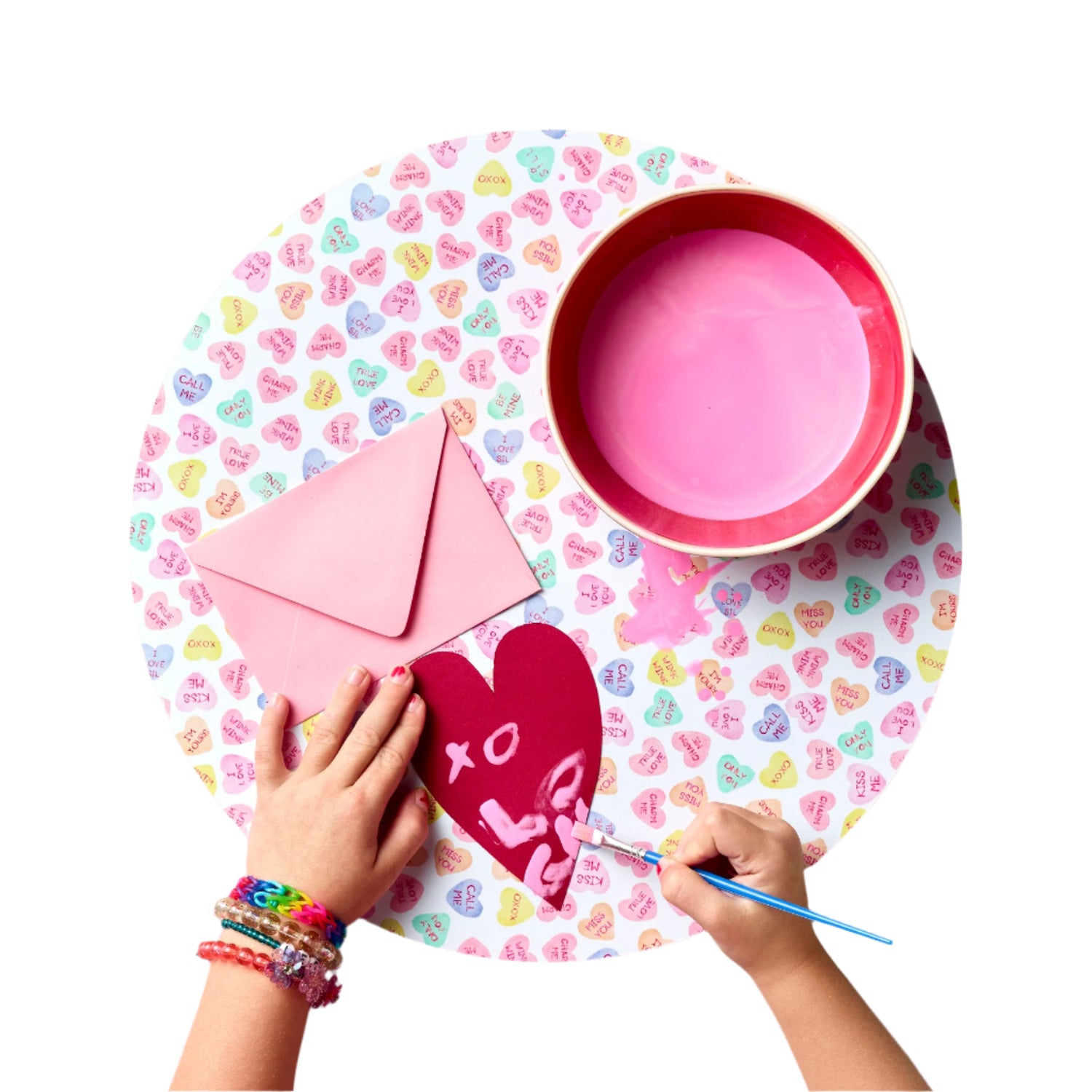 Valentines, Set of Four
