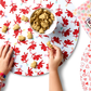 Valentine's Day Bundle #1, 8 Placemats + 50 Napkins (Free)