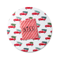 Red Stripes Napkins, Pack of 50