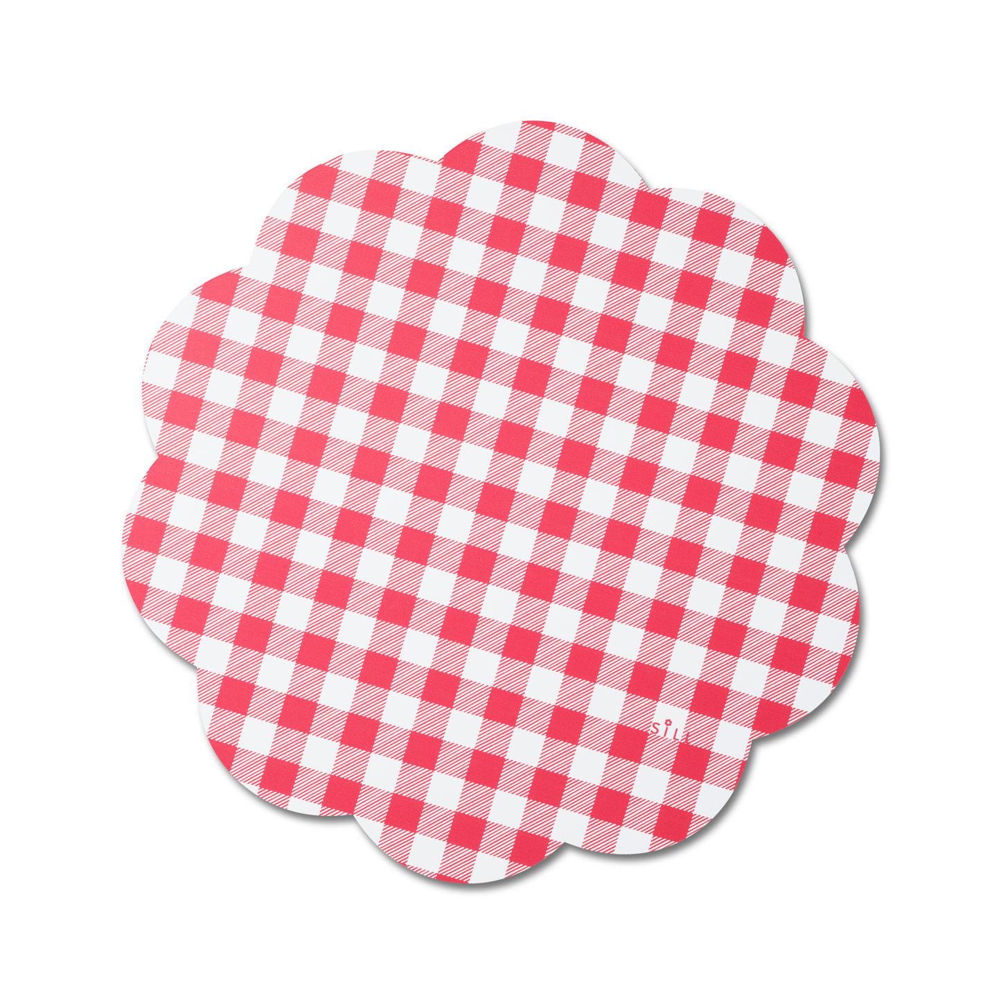 Tomato + Gingham, Set of Four