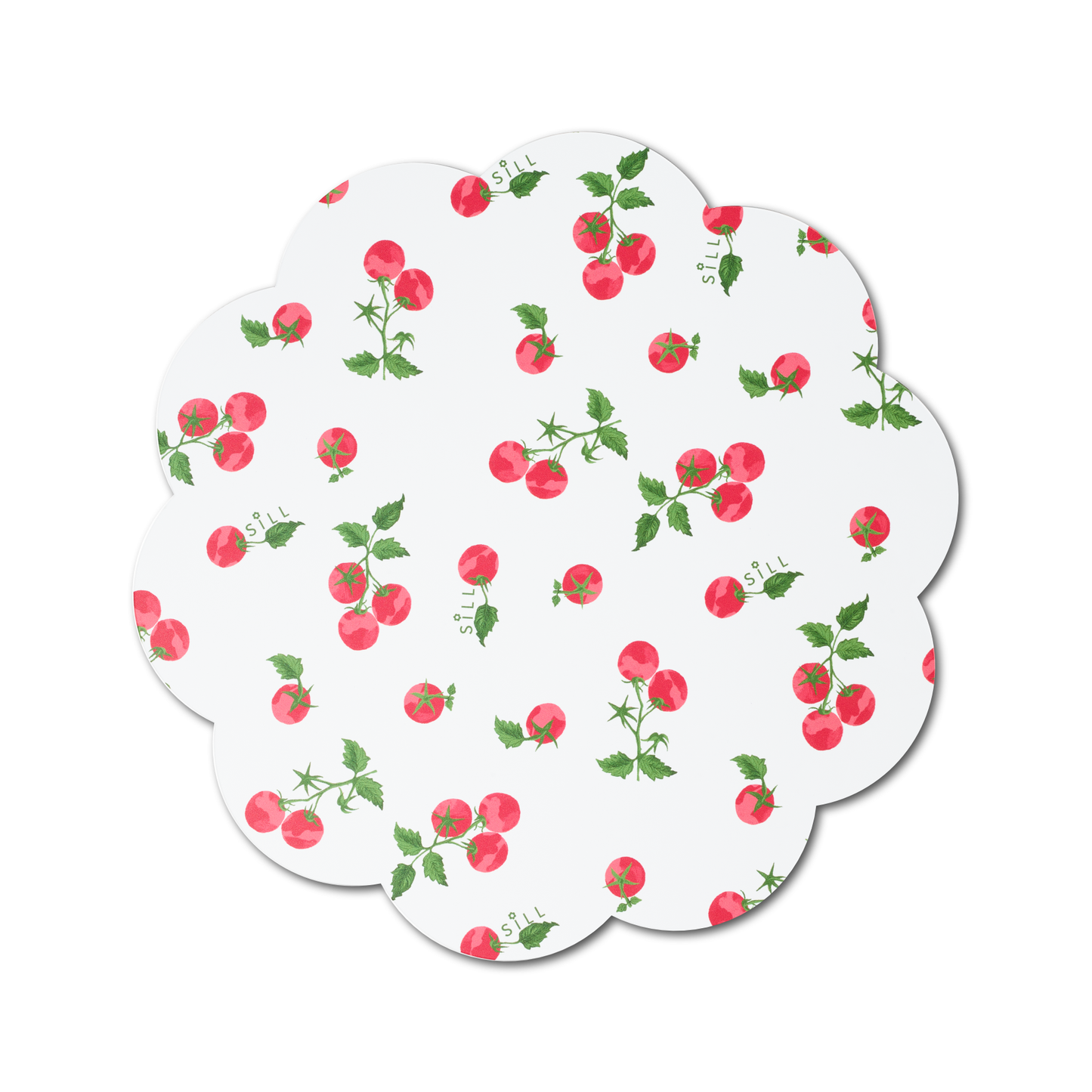 Tomato & Gingham, Set of Four