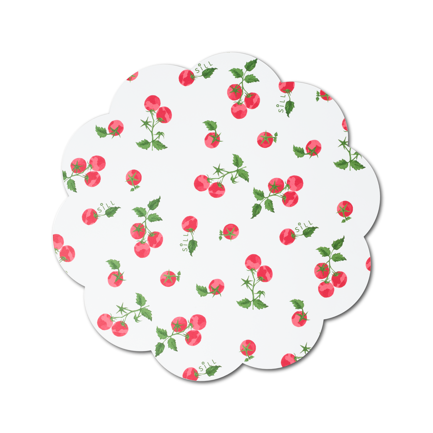 Tomato + Gingham, Set of Four