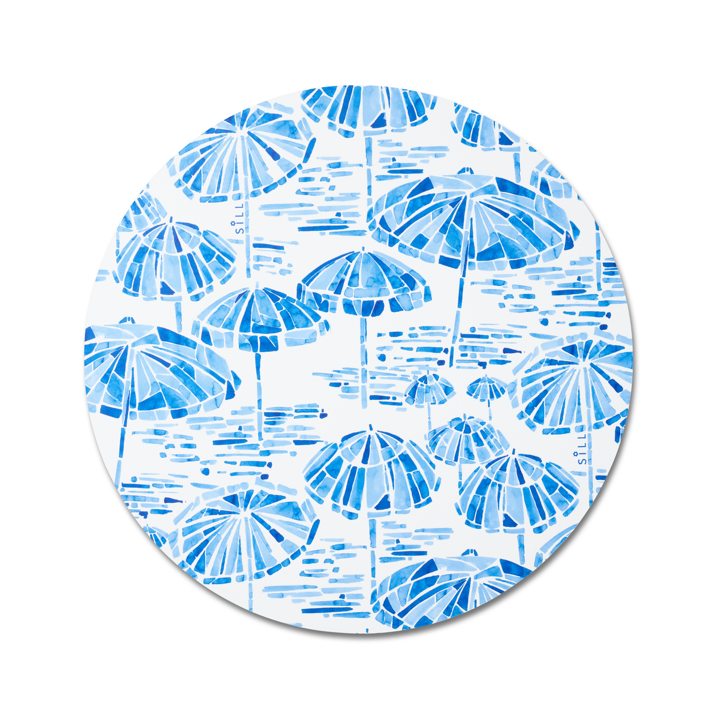Beach Umbrellas, Set of Four